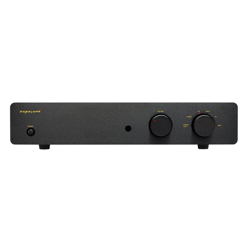 Preamplifier in black