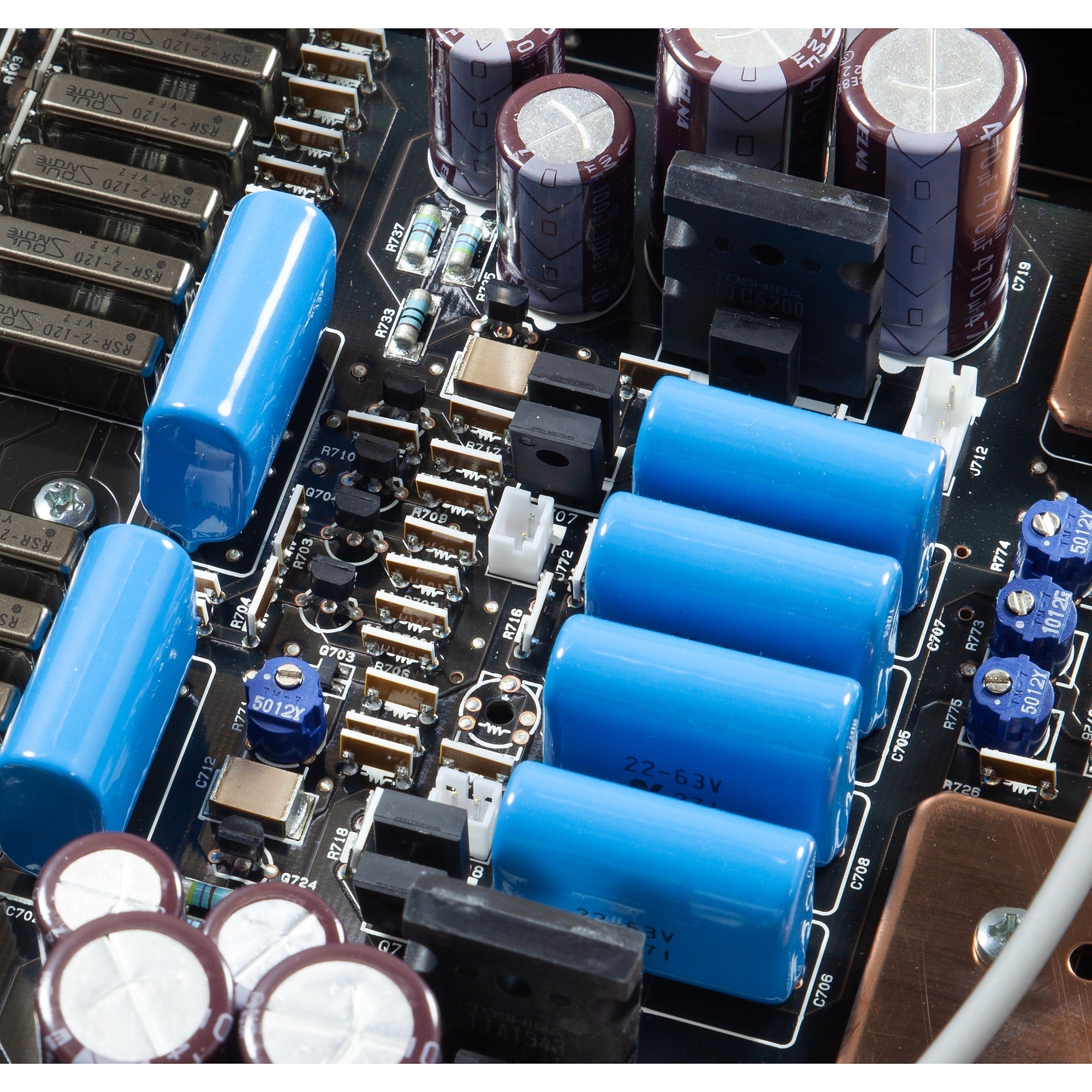 Soulnote A-3 Core stereo power amplifier, Type-R circuit detail