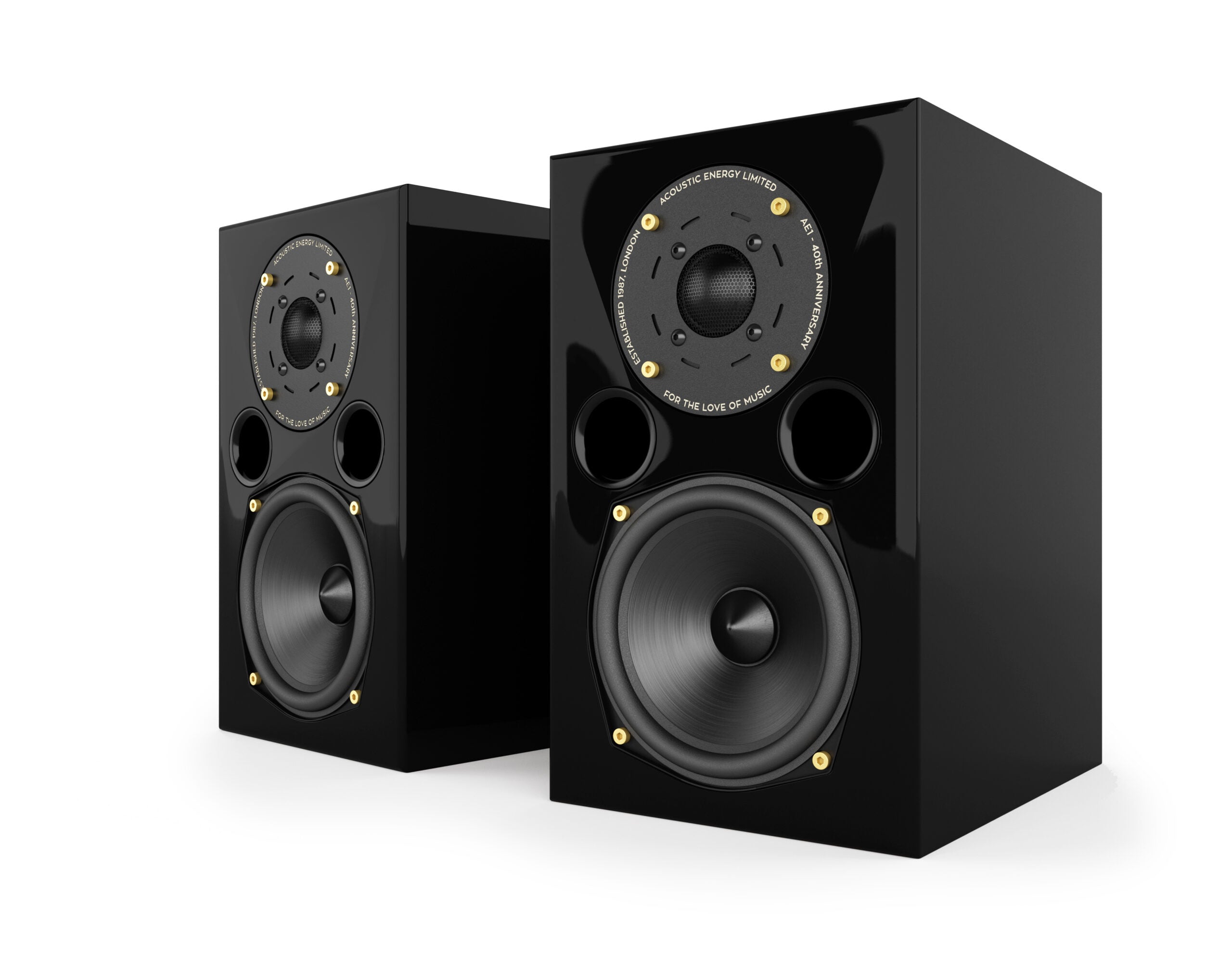 Acoustic Energy AE1 40th Anniversary bookshelf speakers