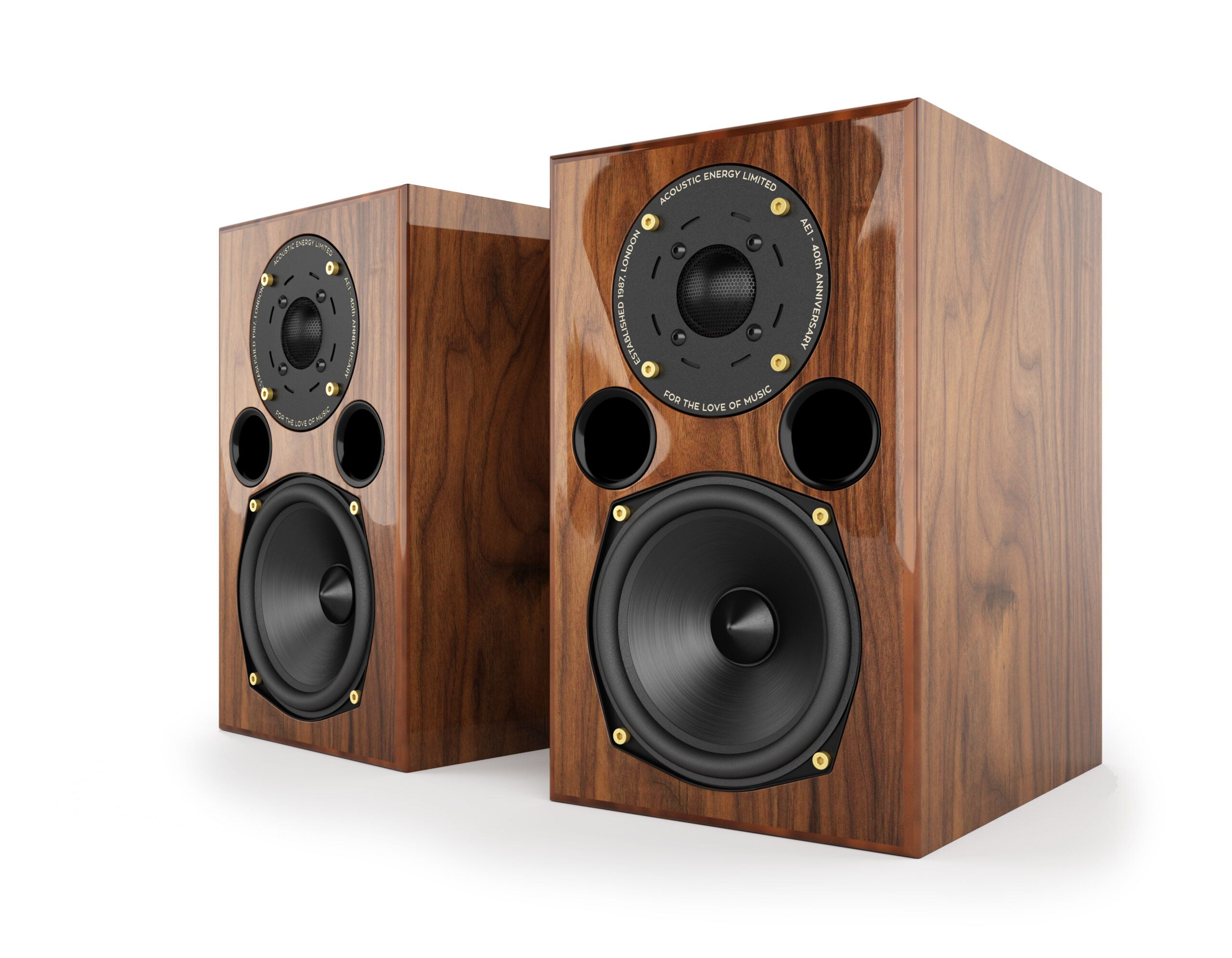 Acoustic Energy AE1 40th Anniversary bookshelf speakers