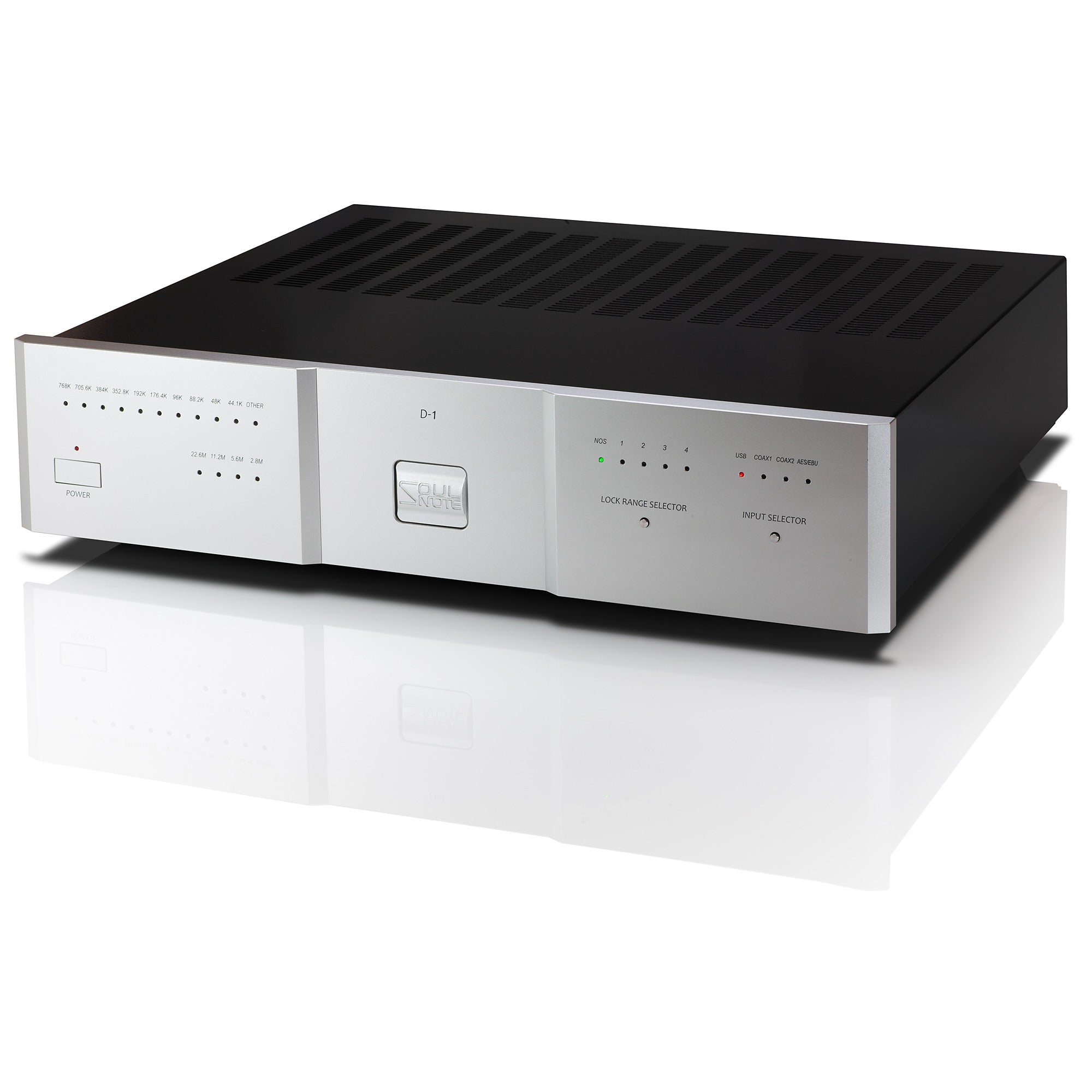 Soulnote D-1N ver.2 D/A converter, high angle right view