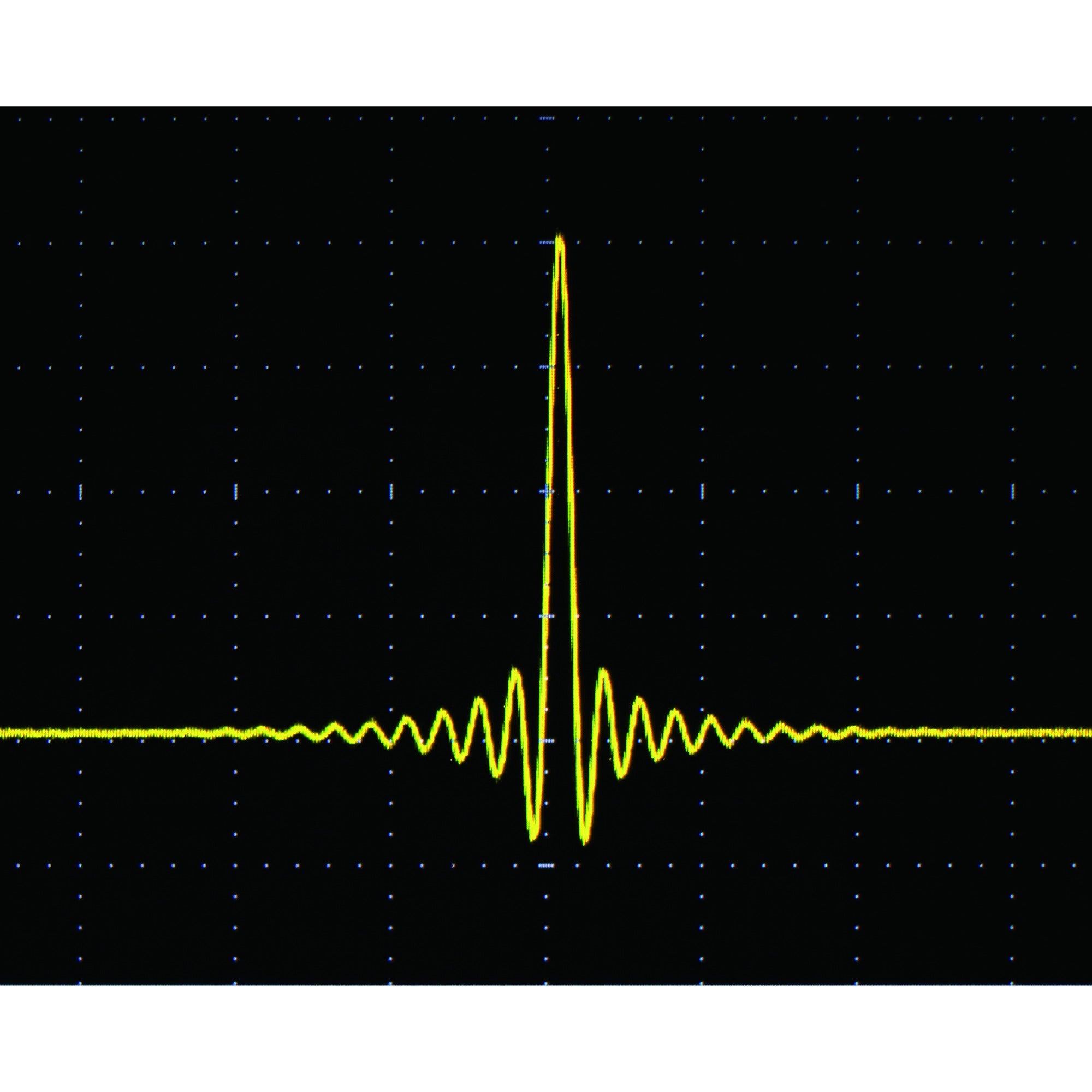 Soulnote D-3 reference D/A converter, FIR filter output waveform