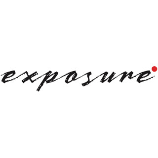Exposure logo red dot