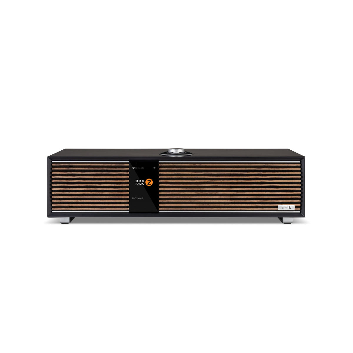 Ruark R410 all-in-one music system, front detail view