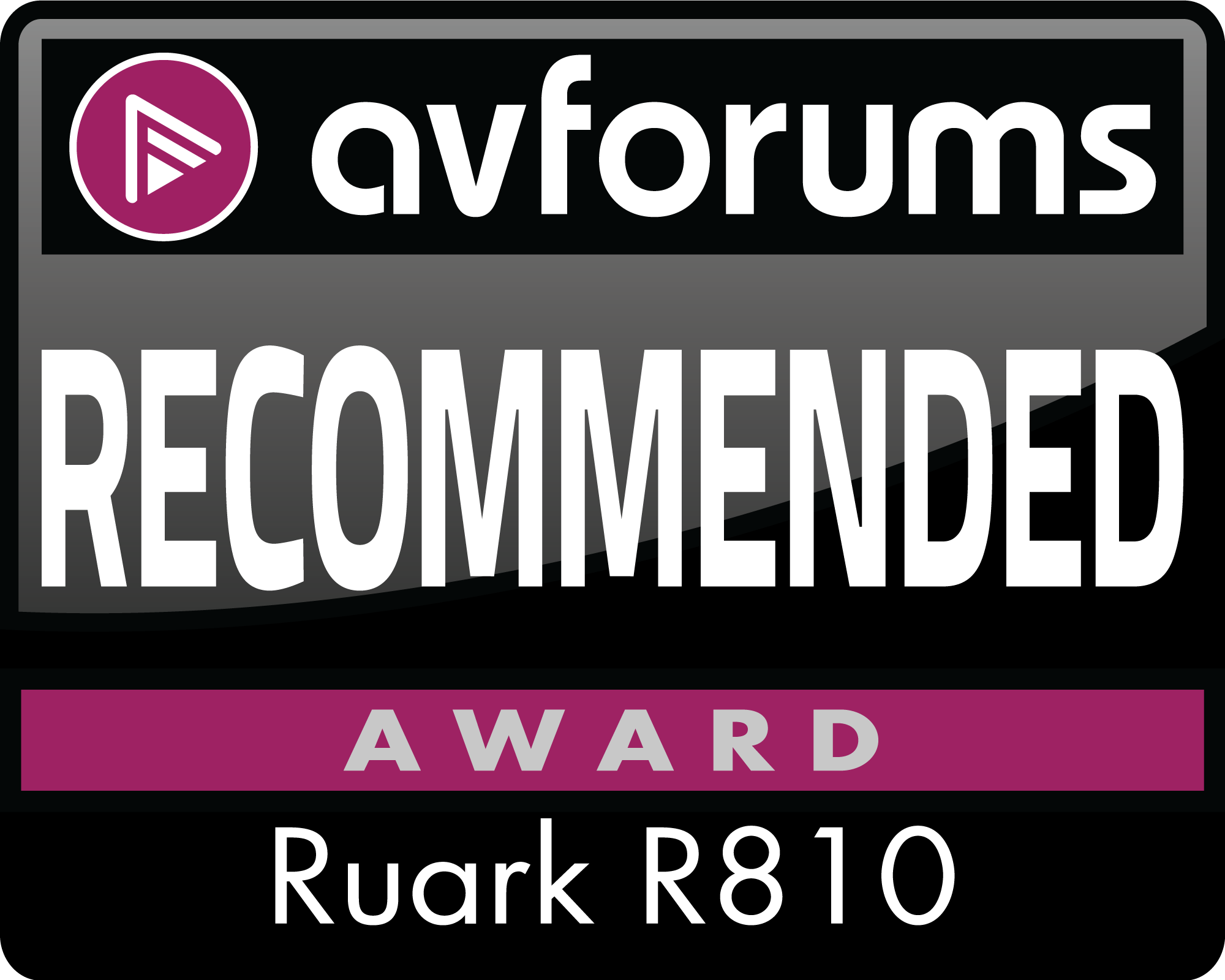 Ruark Audio R810 Sound System Award