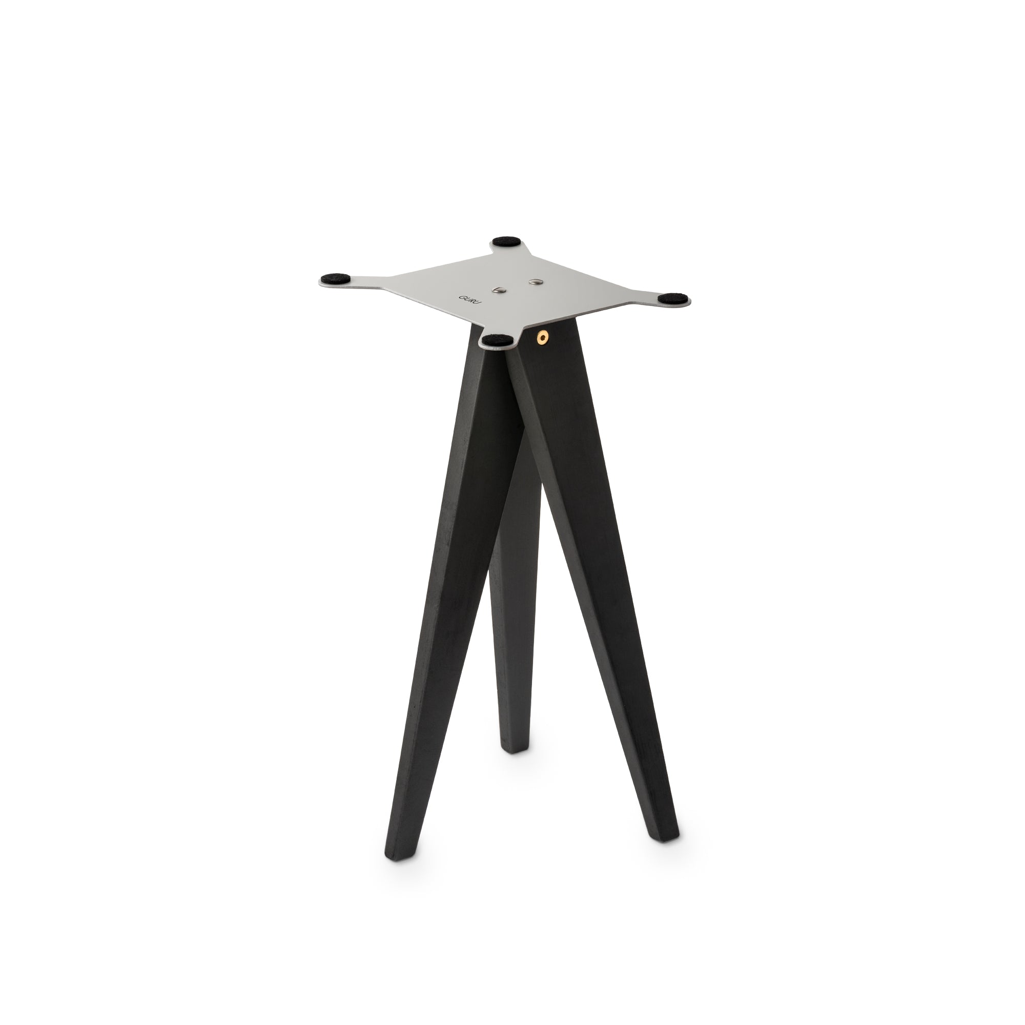Guru Q10 Standpoint speaker stand in dark grey oak