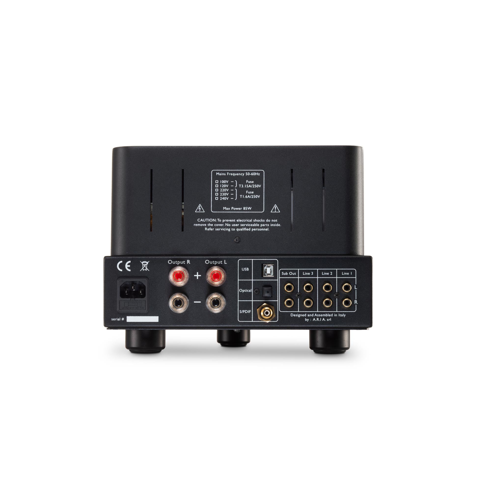 Unison Simply Italy Black Edition - Integrated Amplifier