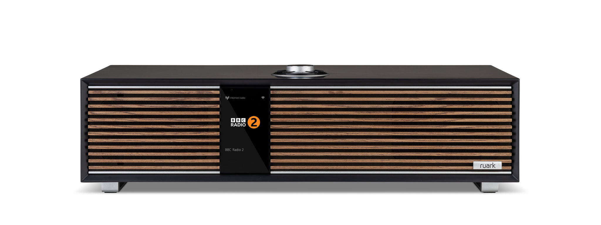 Ruark R410 all-in-one music system, front detail view