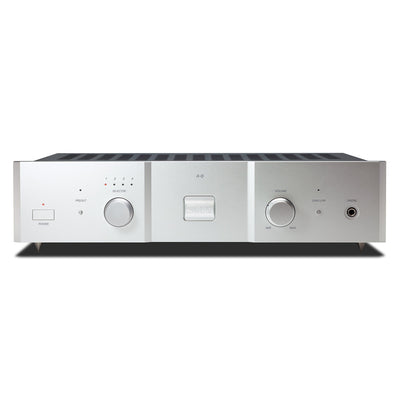 Soulnote A-0 ver.2 integrated amplifier, silver, front view