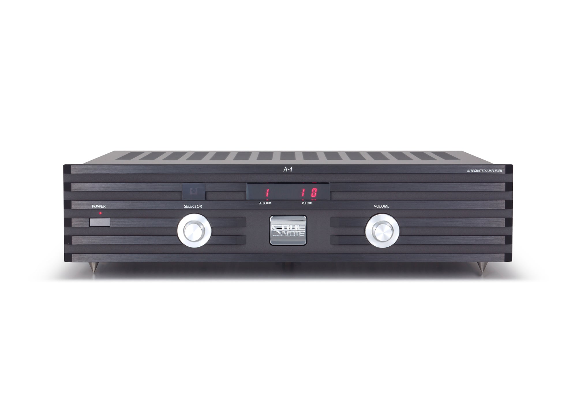 Soulnote A-1 ver.2 Integrated Amplifier black front