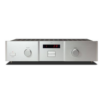 Soulnote A-1 ver.2 integrated amplifier, silver, front view