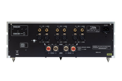 Soulnote A-2 ver.2 integrated amplifier, rear panel