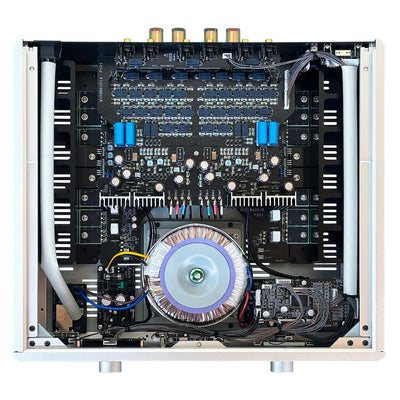 Soulnote A-2 ver.2 integrated amplifier, internal view, upper section