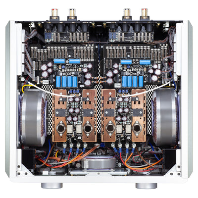 Soulnote A3 integrated amplifier, top view