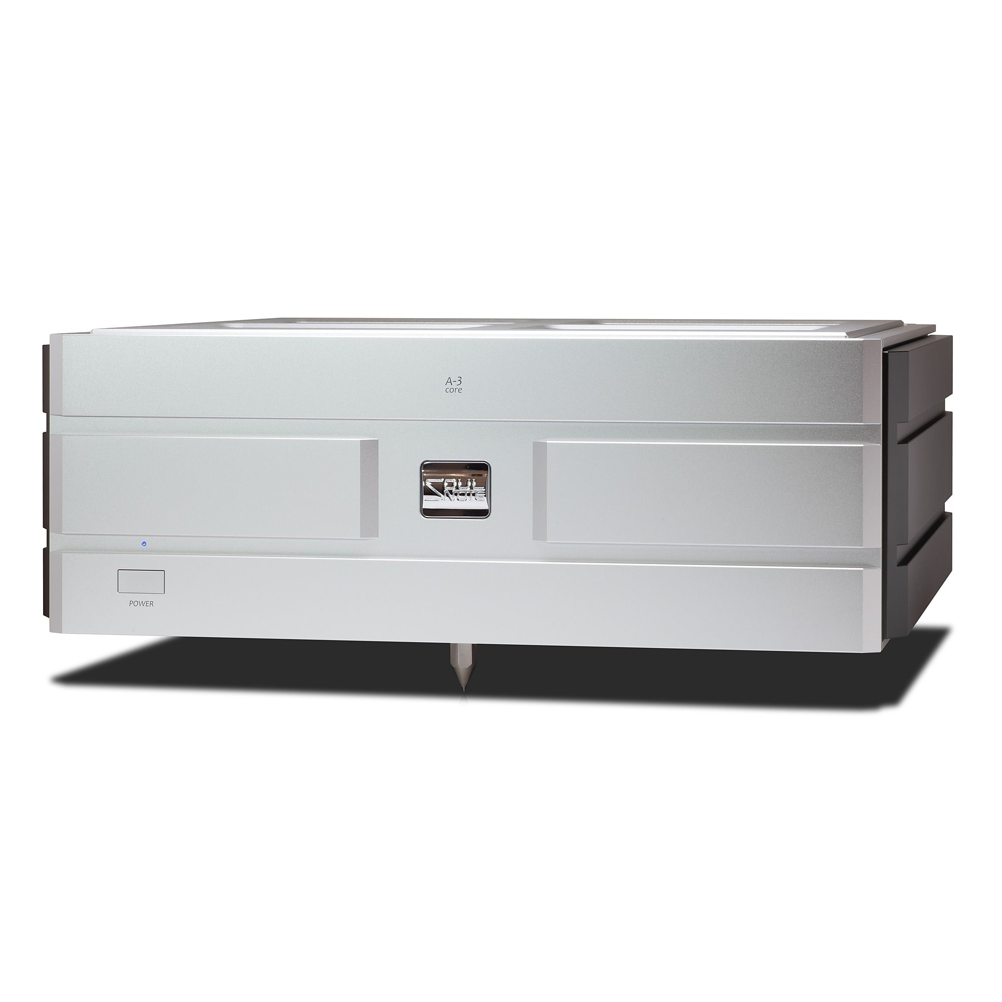 Soulnote A-3 Core stereo power amplifier, front right angle view