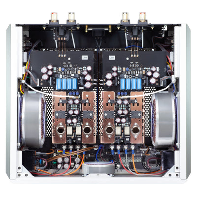 Soulnote A-3 Core stereo power amplifier, top view
