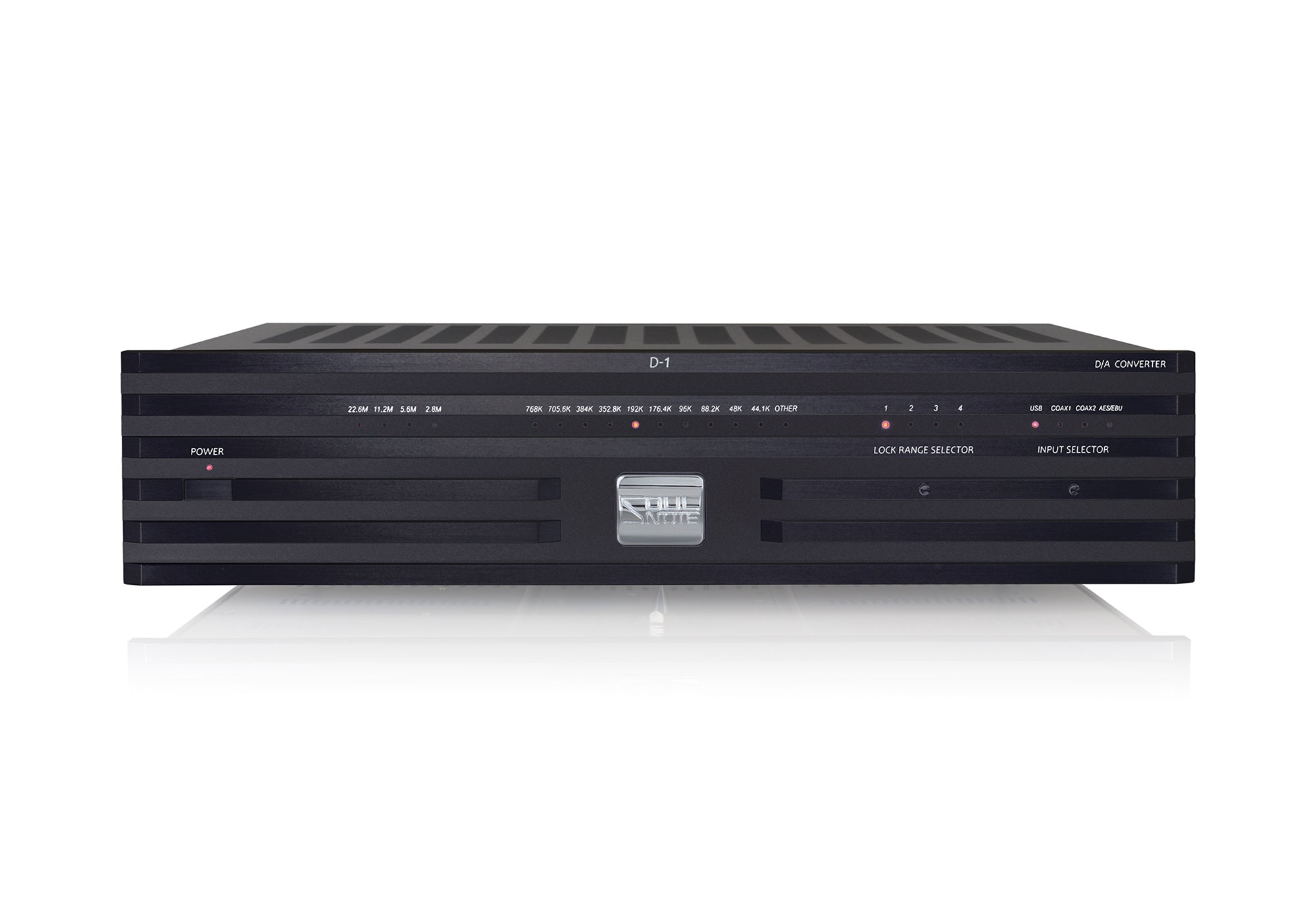 Soulnote D-1N ver.2 D/A Converter black front