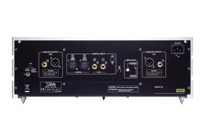Soulnote D-2 ver.2 reference DAC, rear panel