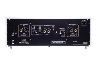 Soulnote D-2 ver.2 reference DAC, rear panel