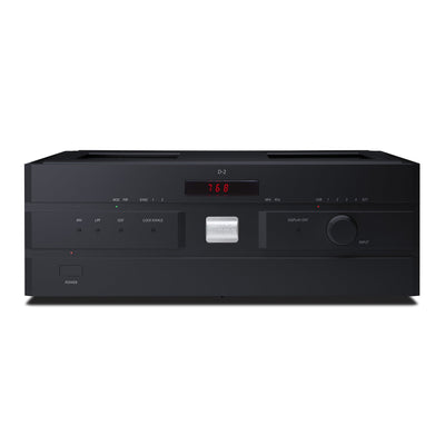 Soulnote D-2 ver.2 reference DAC, black, front view