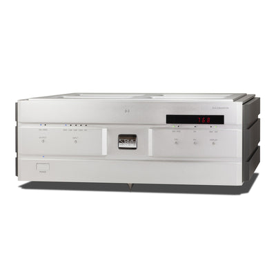 Soulnote D-3 reference D/A converter, silver, front right angle view