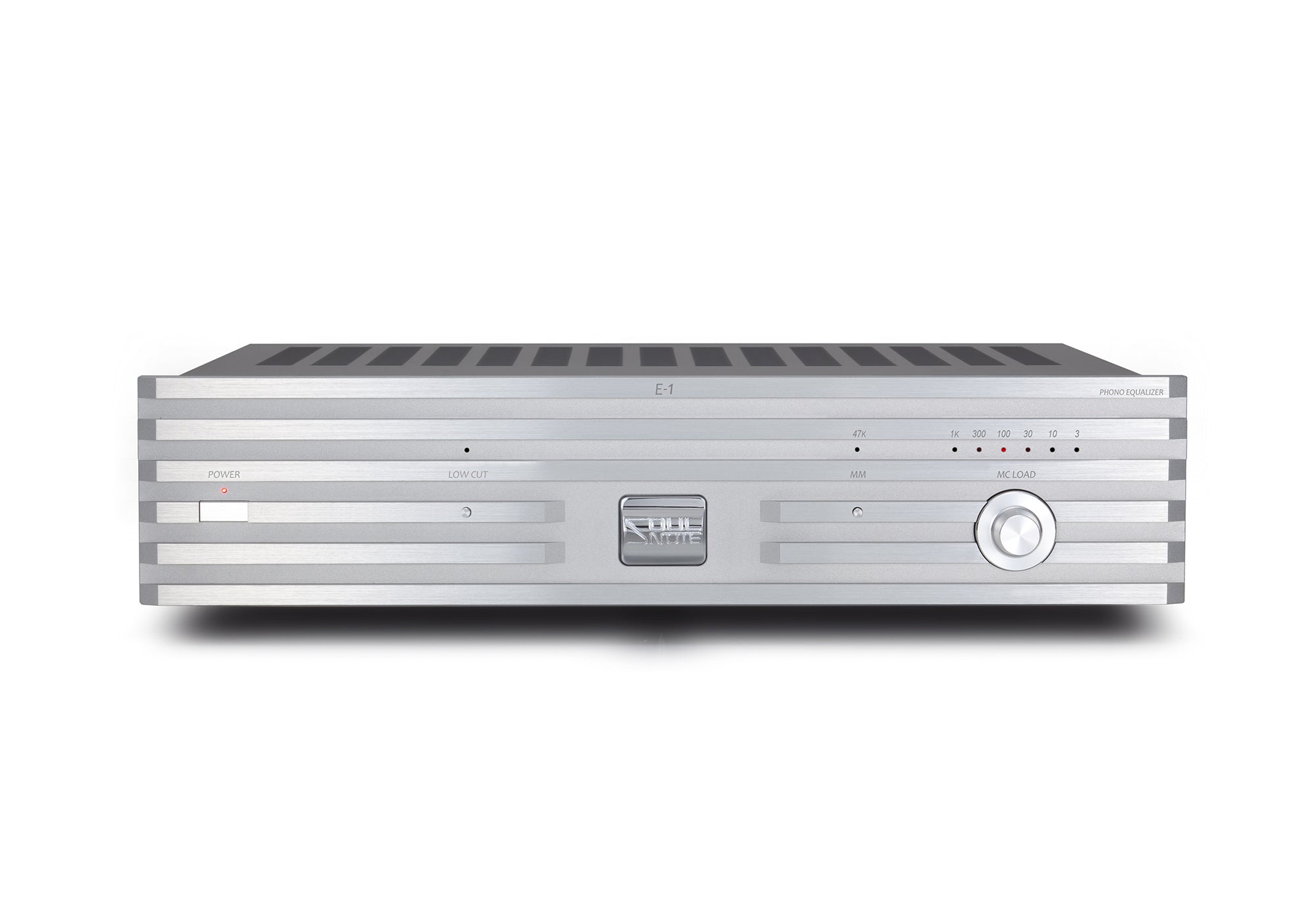Soulnote E-1 ver.2 Phono Equalizer silver front