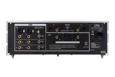Soulnote E-2 ver.2 phono equalizer, rear panel