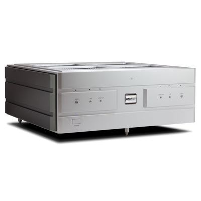 Soulnote E-3 phono equalizer, front left angle view