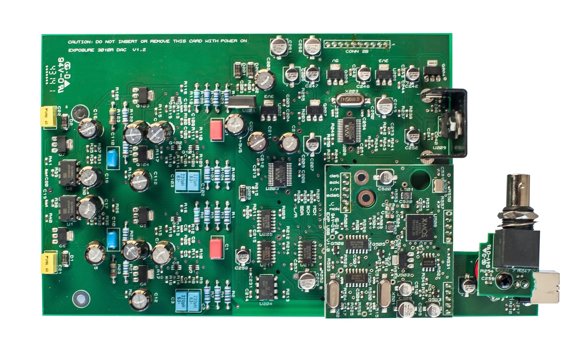 Exposure 3510 plug-in DAC board module