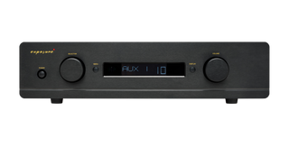 Exposure 5510 integrated amplifier front view with knobs and display