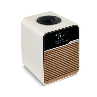 Ruark R1S smart radio in light cream