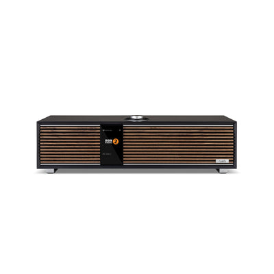 Ruark R410 all-in-one music system, front detail view