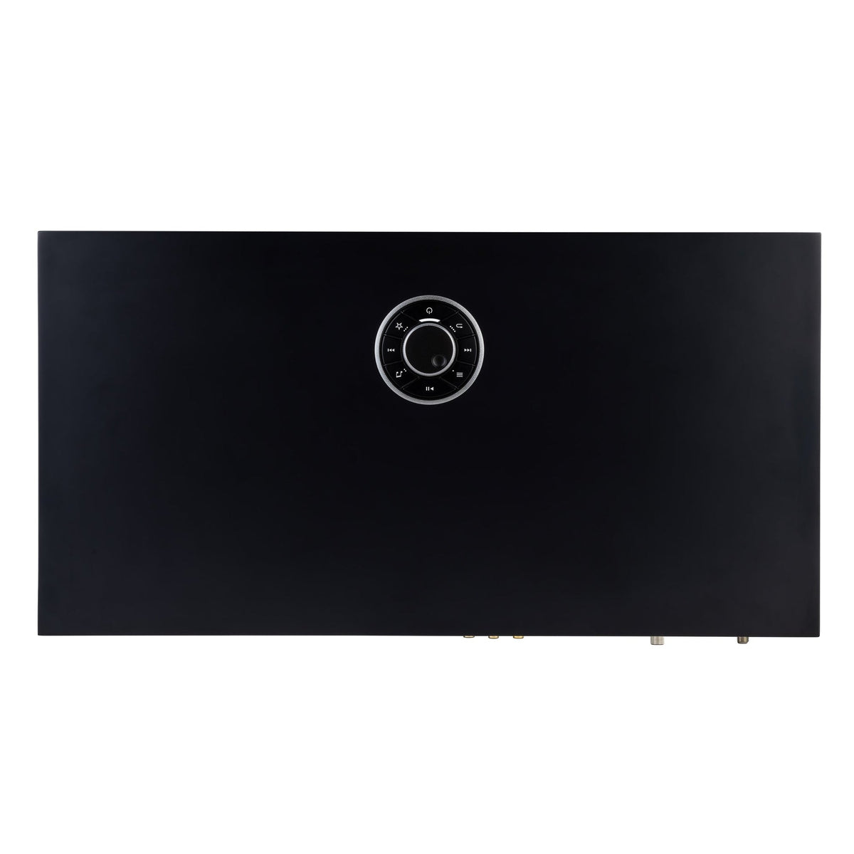 Ruark R410 all-in-one music system, top view showing controls