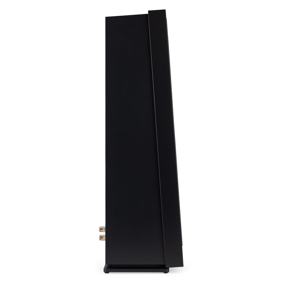 Ruark Talisman-R floorstanding speakers in black, side profile