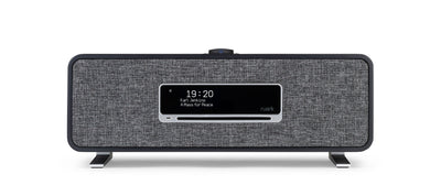 Ruark R3S compact music system in charcoal, front view