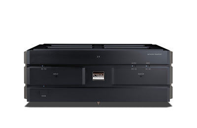 Soulnote Z-3 network transport in premium black, front view