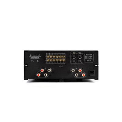 Back view of the Unison Unico 150 with various connectors on a white background