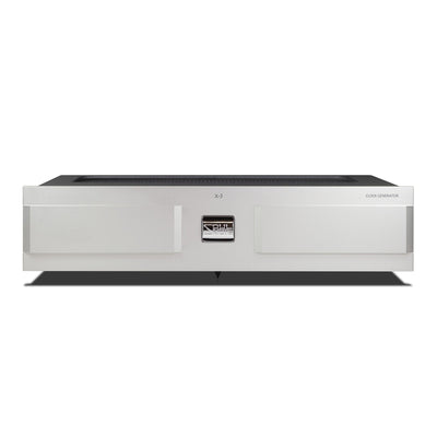 Soulnote X3 master clock generator, silver, front view