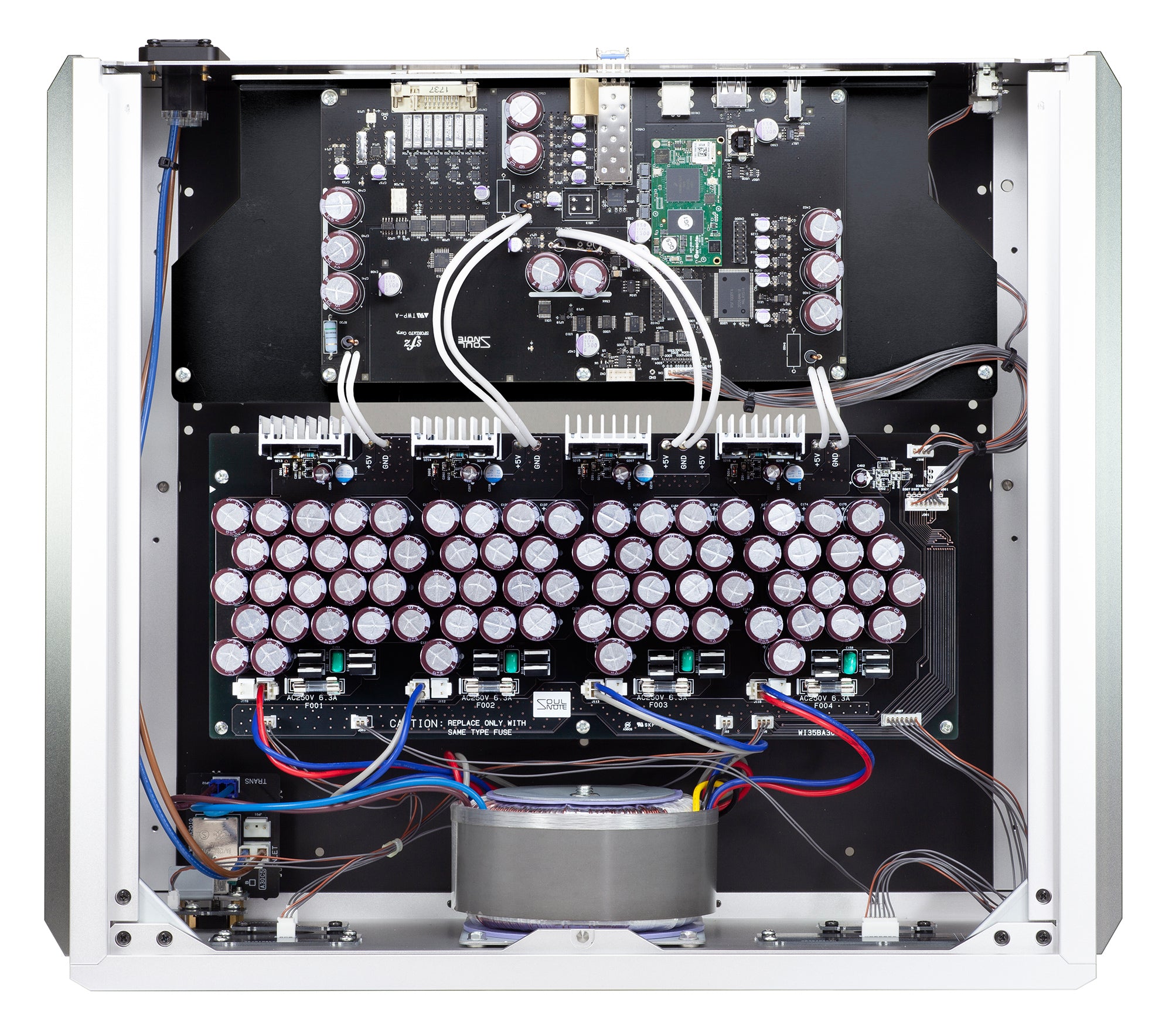Soulnote Z-3 internal top view