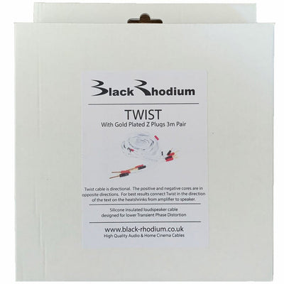 Black Rhodium Twist Speaker Cable