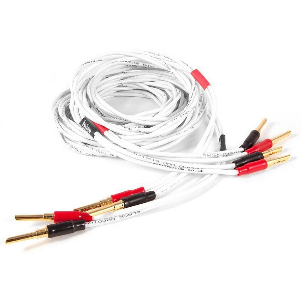 Black Rhodium Twist Speaker Cable - AUDIONATION